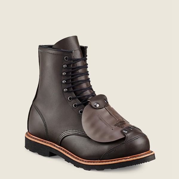 Botas de Seguridad Red Wing Hombre Marrom Oscuro - Truwelt - 8-Inch Toe Metguard - 739-JQUZBN